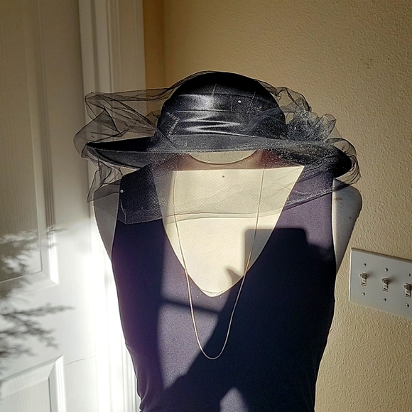 Importina Vintage Black Wool Hat. - Picture 3 of 6